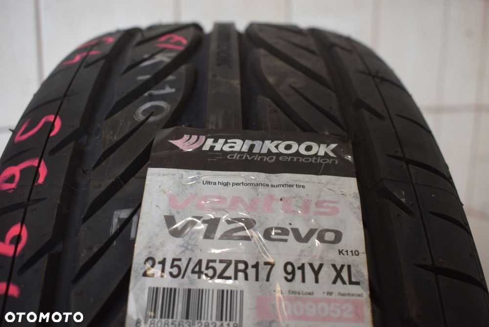 ZR17 215/45 Hankook Ventus V12 evo Wysyłka gratis! - 2