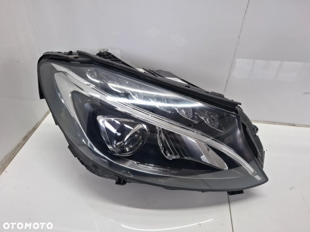 LAMPA PRAWA PRZEDNIA PRZÓD MERCEDES W205 FULL LED HIGH PERFORMANCE ŁADNA - 4