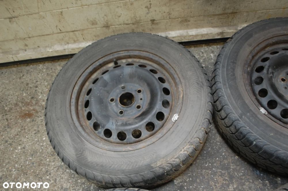 KOŁA FELGI STALOWE + OPONY ZIMOWE 2150968 5X112 ET43 6J 195/65R15 VW TOURAN I CADDY AUDI A3 SKODA SEAT - 5