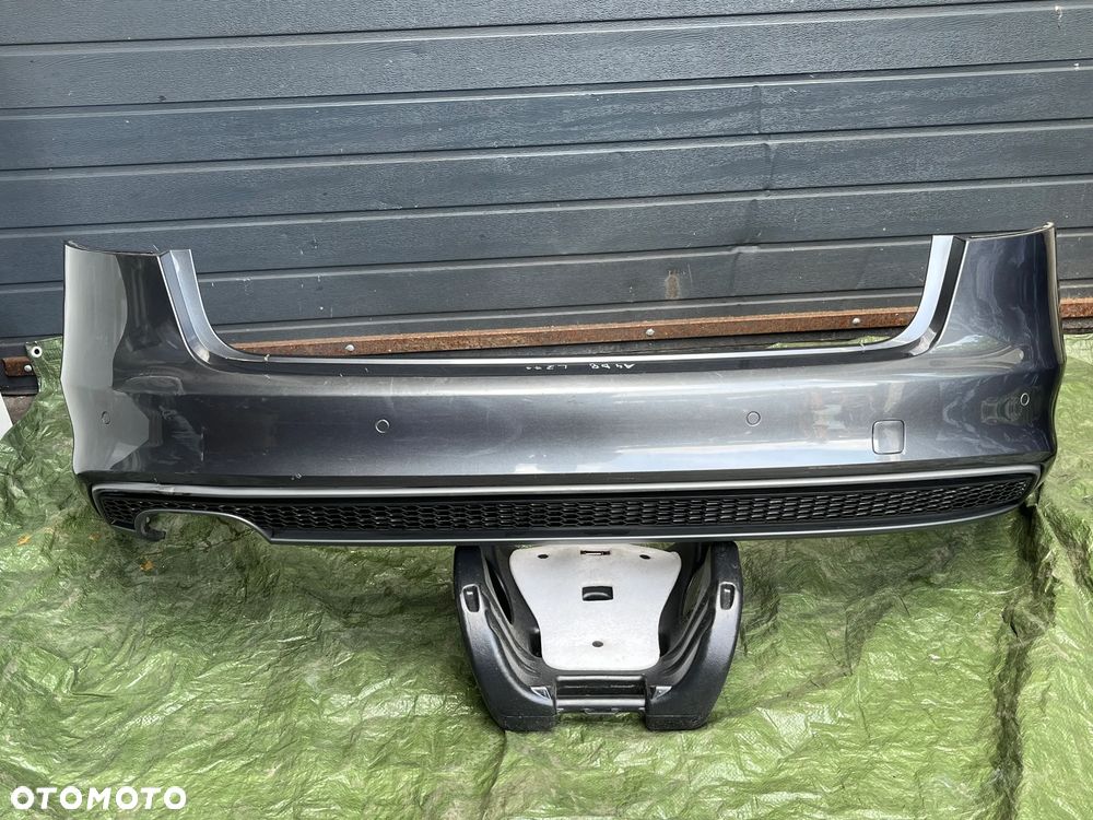 ZDERZAK A4 B8 AVANT S LINE TYŁ LZ7S PDC ZDERZAK TYŁ S-LINE **