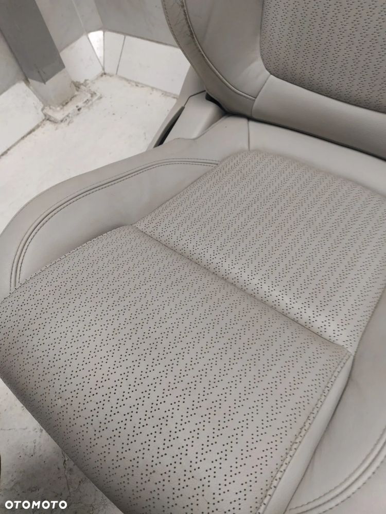 JAGUAR XF X260 FOTELE LEWA PRAWA PRZÓD PRZEDNIE KANAPA TYŁ TYLNA PODGRZEWANE ELEKTRYCZNE WENTYLOWANE BOCZKI DRZWI KOMPLET ORYGINAŁ - 21