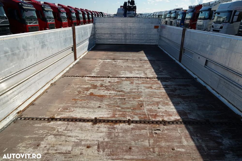 Orten REMORCA CU BALANȚĂ 6,5 M / PENTRU CONSTRUCȚII / AXĂ RIDICABILĂ / SAF / - 14