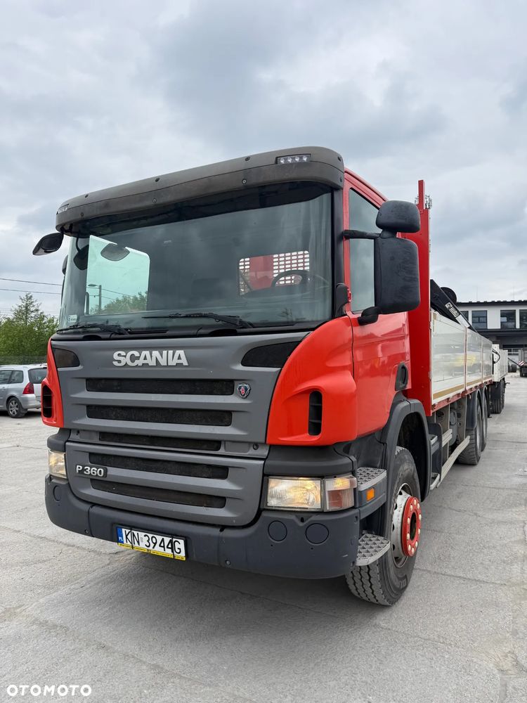 Scania P360 / 6x4 / HIAB 211 / Stan NOWY / - 12