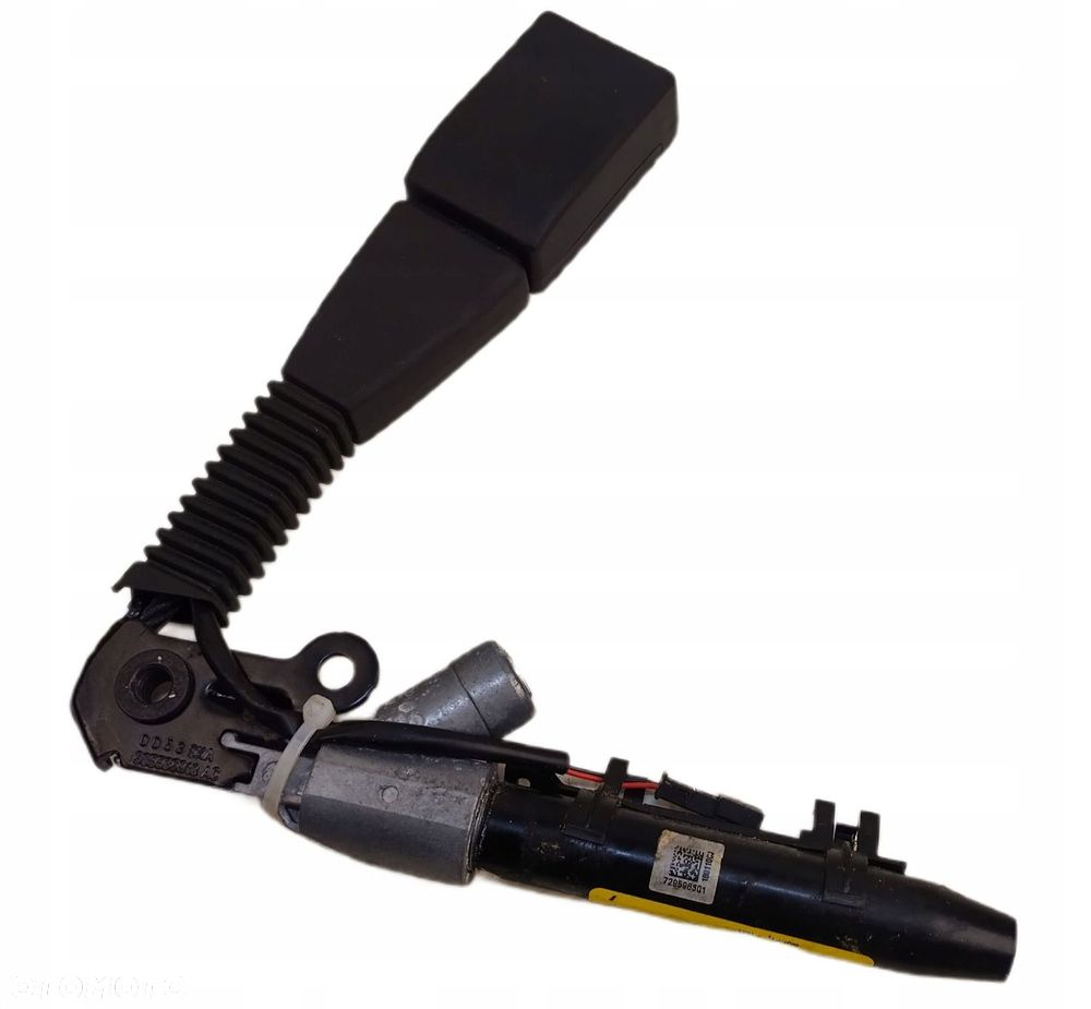 bmw x5 e70 lift 10-13 klamra zapinka pasa bezpieczeństwa lewy przód 7295963 - 1