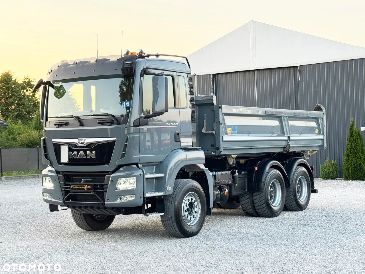 MAN TGS 26.470 / 6X4 / BORDMATIC -MEILLER-KIPPER 3-STRONNY / LODÓWKA / NAWIGACJA - 1