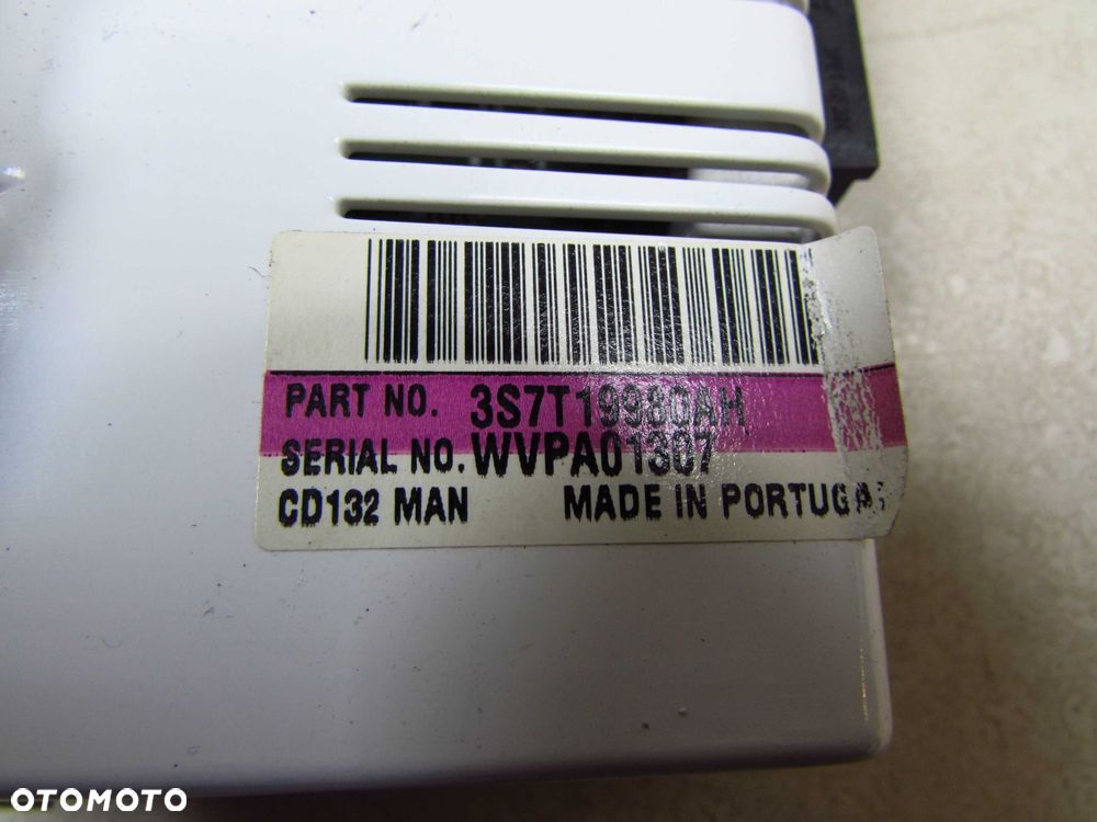 FORD MONDEO MK3 II 00-07 PANEL STEROWANIA NAWIEWU KLIMATYZACJI 3S7T19980AH - 6