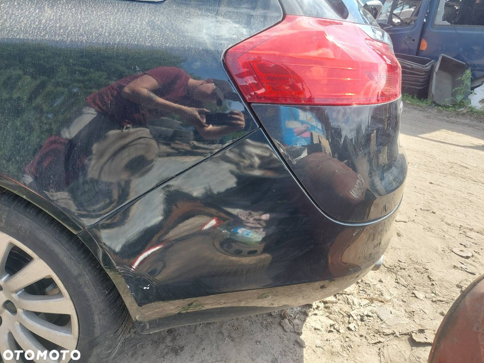 KOMPLETNY TYŁ OPEL INSIGNIA A Z22C KLAPA ZDERZAK LAMPY - 5