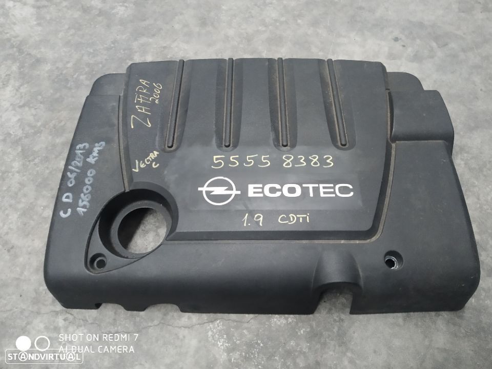 Tampa Motor Opel Zafira / vectra C 2006 1.9cdti 55558383 - 2