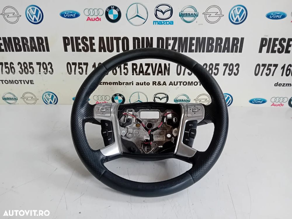 Volan Din Piele Cu Comenzi Ford Mondeo MK4 An 2008-2015 - 1