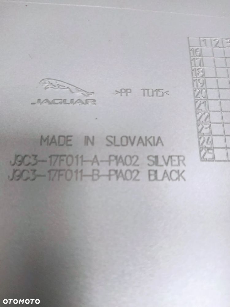 JAGUAR E-PACE X540 SPOILER DYFUZOR DOKLADKA ZDERZAKA PRZÓD PRZEDNI ORYGINAŁ - 4