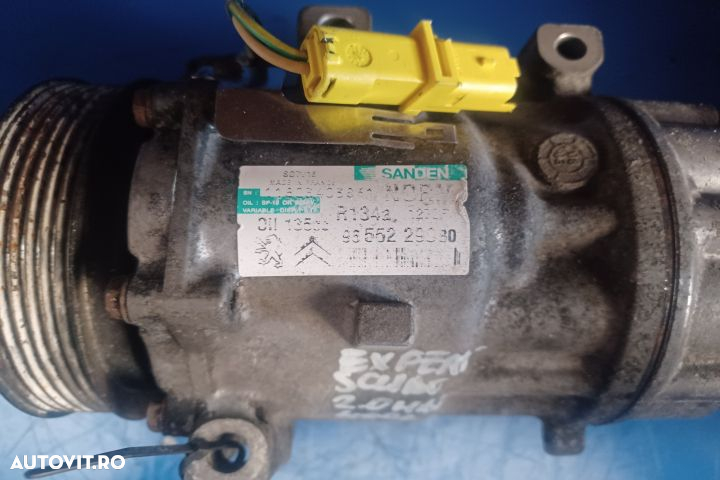 Compresor AC 9655229080 Fiat Scudo 2 [2007 - 2016] Minivan 2.0 MultiJ - 11