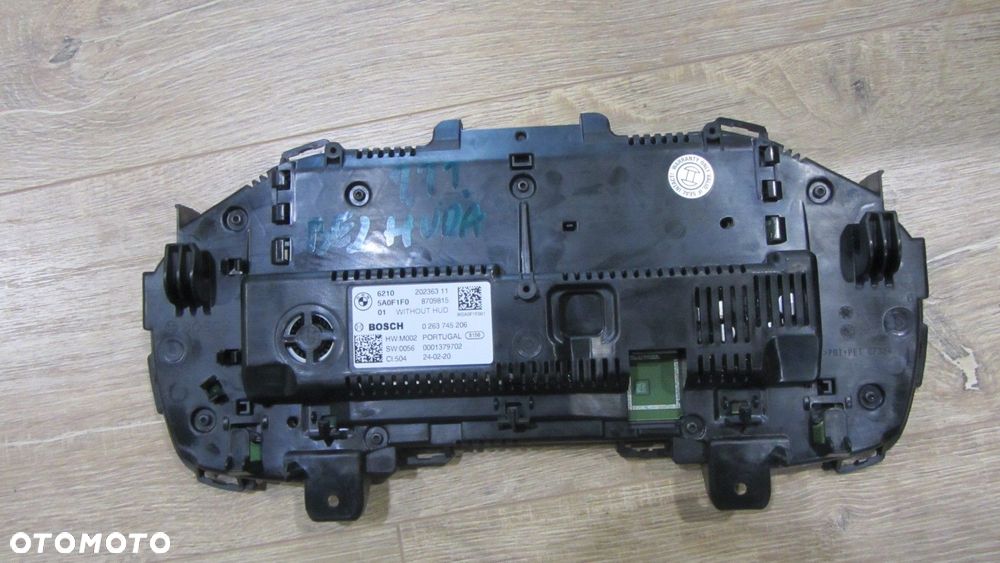 BMW X3 G01 G20 G30 ZESTAW WSKAŹNIKÓW LICZNIK ZEGARY VIRTUAL COCKPIT 5A0F1F0 - 5