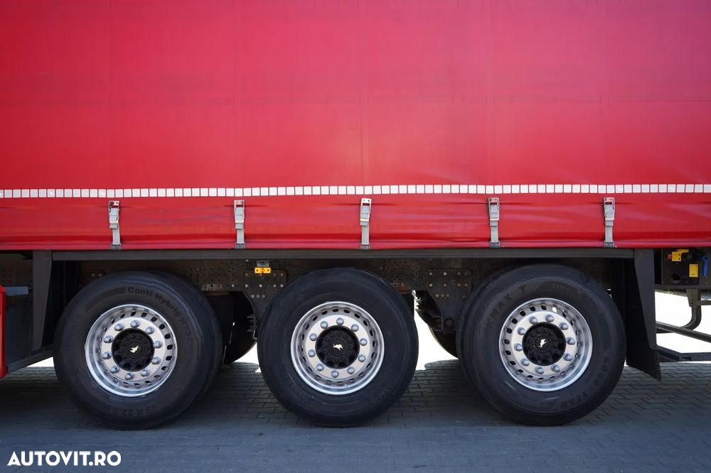 Schmitz Cargobull CORTINĂ / AXĂ RIDICATĂ / ACOPERIȘ RIDICAT / CONTENIER PENTRU PALEȚI - 27