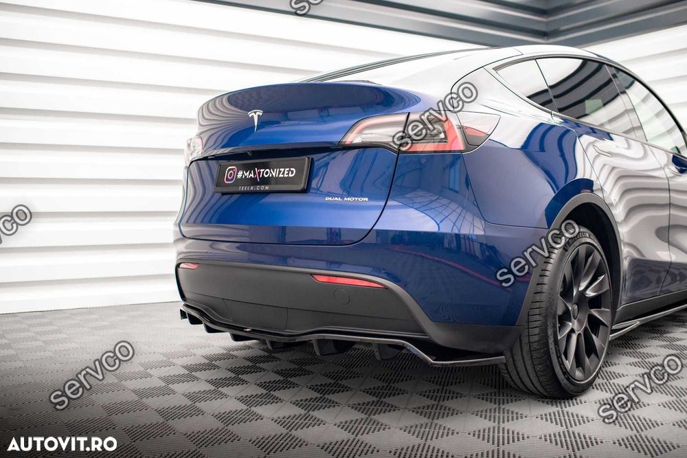 Prelungire splitter bara spate Tesla Model Y 2020- v1 - Maxton Design - 6