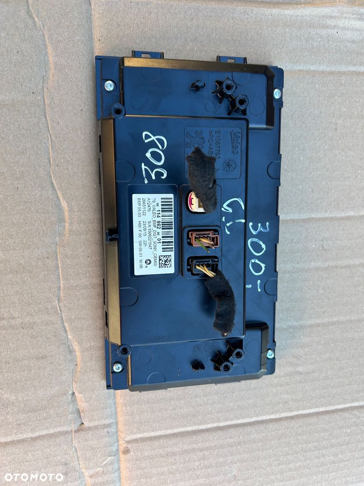 Peugeot 308 T9 ekran wyświetlacz nawigacji 981148628001 Citroen - 5