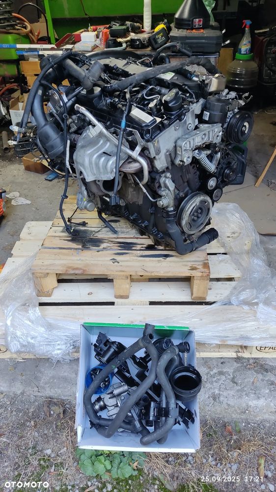 Silnik W246 1.8 CDI 109km OM651.901 kompletny z pełnym osprzętem - 9