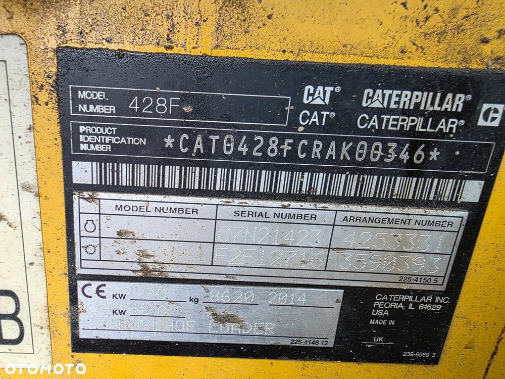 Caterpillar 428 - 10