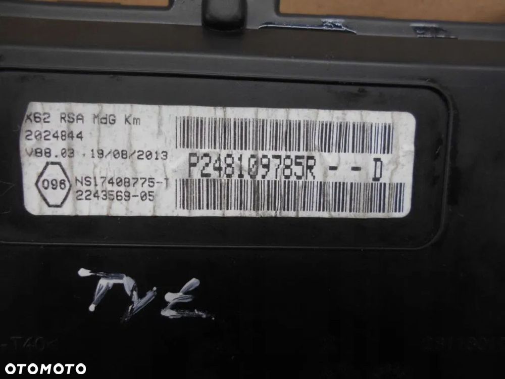 RENAULT MASTER III LICZNIK 2.3 DCI P248109785R - 4