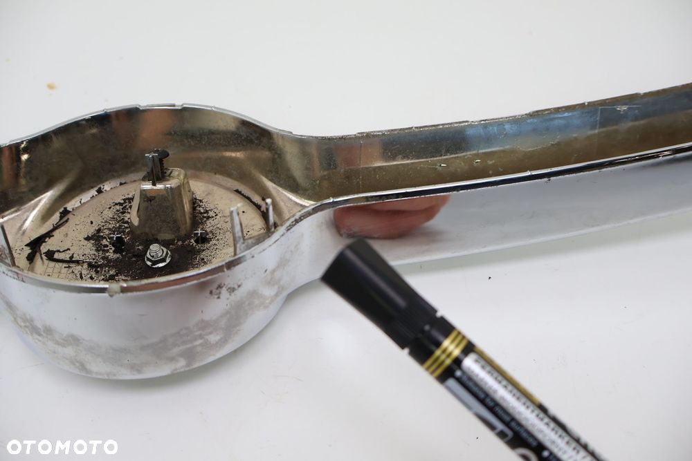 FIAT 500L ATRAPA LISTWA ZDERZAKA PRZÓD CHROM 735525816 - 9