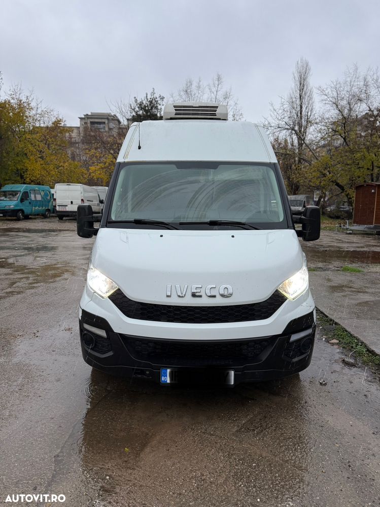 Iveco Daily 35c 130 Frigorific Frigo 2017 duba izoterma Fără Rugina Fără Probleme AC Navi Led 35s13 Unic Proprietar de noua luata din reprezentanța iveco România 2 bucati 9500 euro - 33