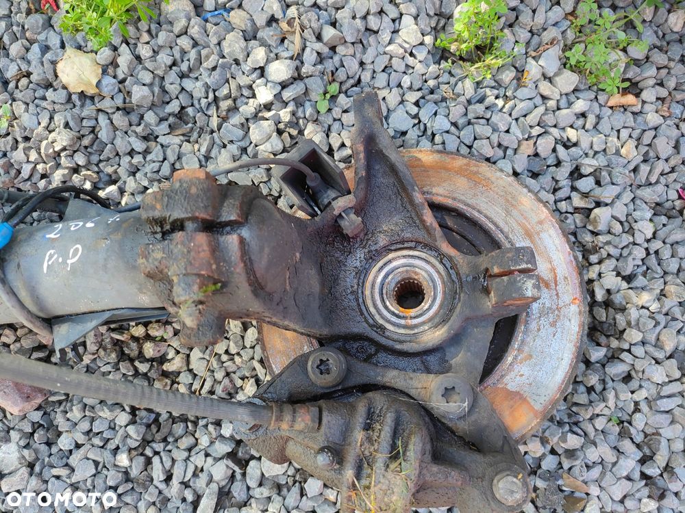 PEUGEOT 206+ PLUS 1.1 AMORTYZATOR ZWROTNICA PRAWY - 4