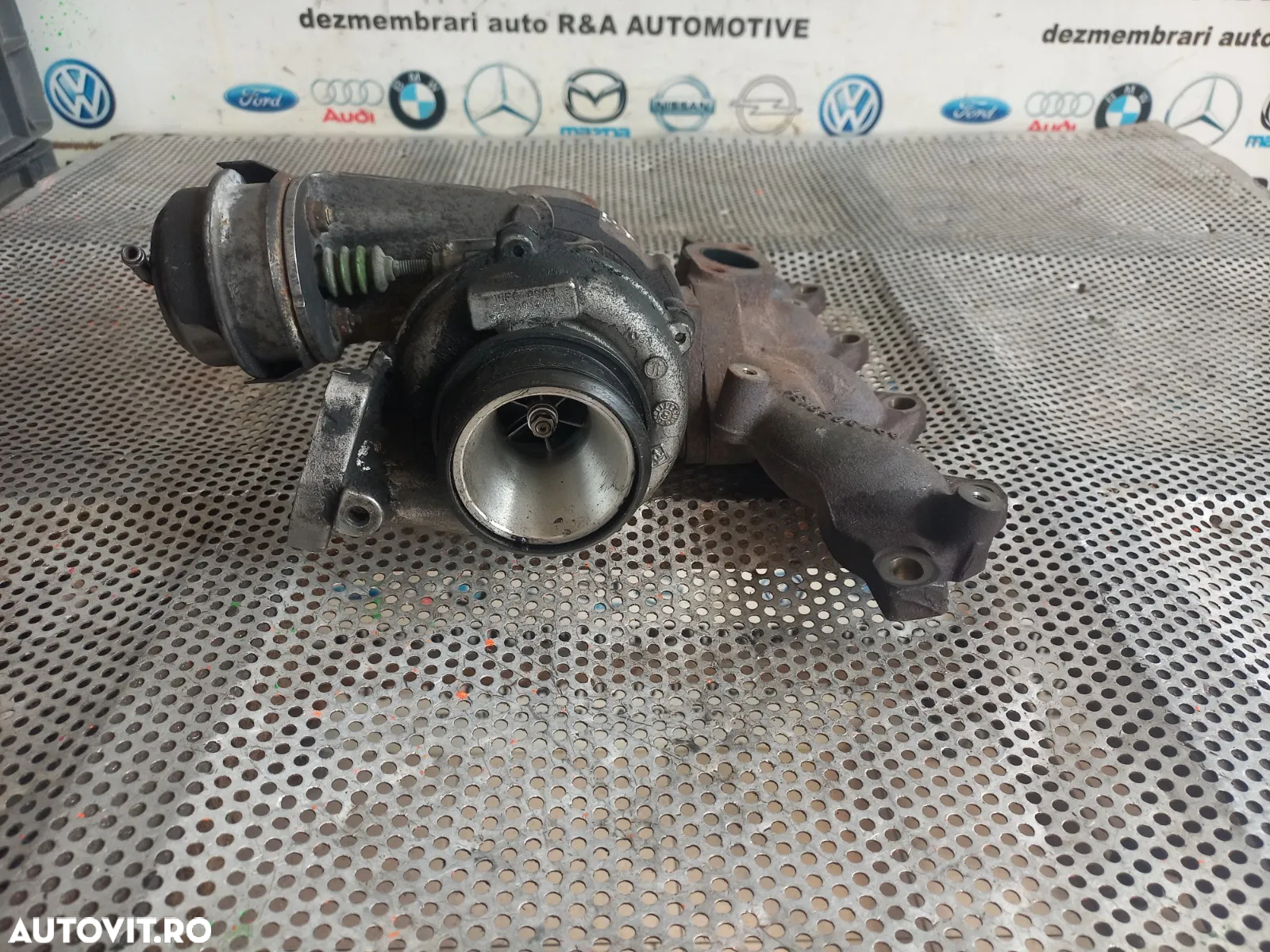 Turbo Turbina Opel Astra H Zafira B 1.7 Cdti Motor Z17DTR Cod -5712 - Dezmembrari Arad - 2
