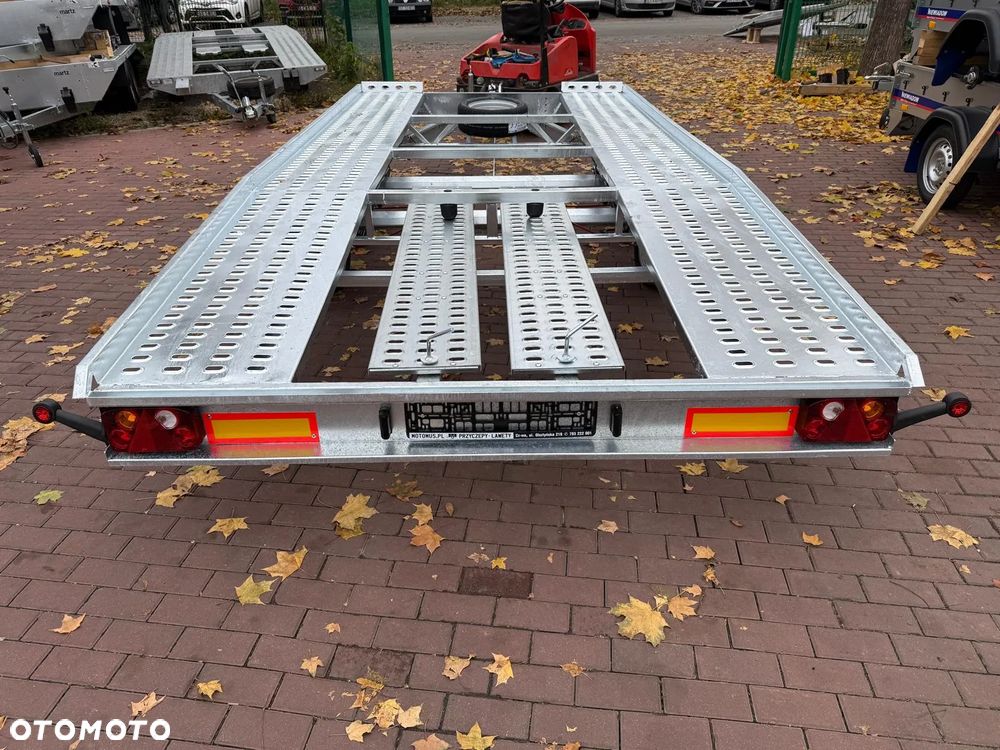 Niewiadów Laweta Niewiadów Boro Jupiter 4,5x2,1m DMC 2700 kg raz łamana mocna spawana DOSTAWA MOTOMUS - 7