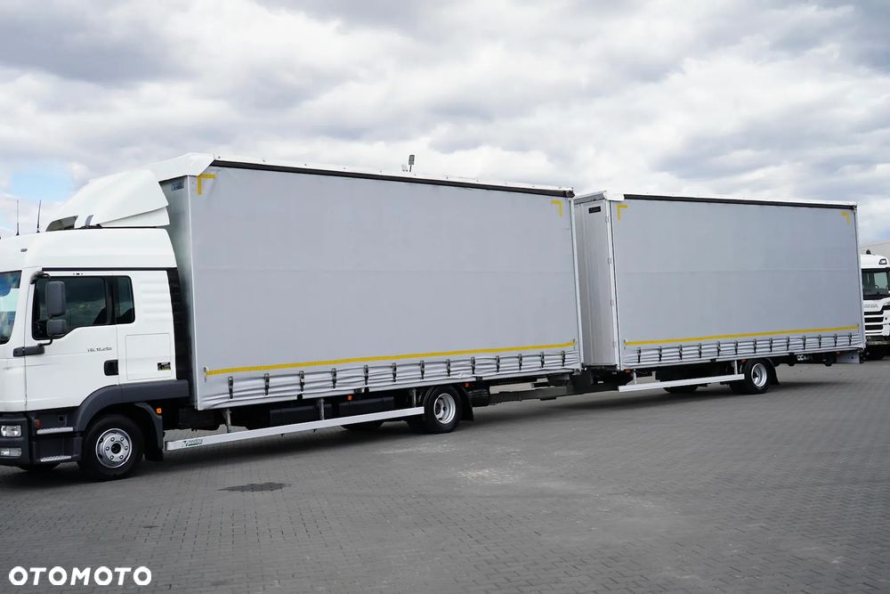 MAN TGL / 12.250 / E 5 / ZESTAW PRZEJAZDOWY 120 M3 / ŁADOWNOŚĆ 12 715 KG, - 3