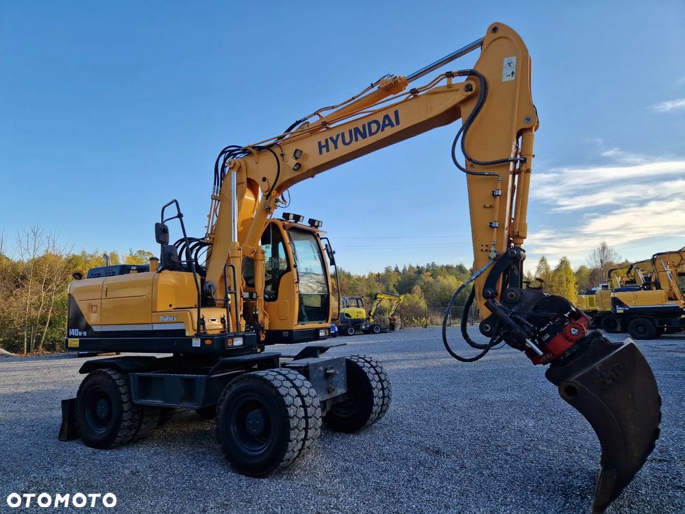 Hyundai Robex 140W-9 Rototilt Sprowadzona 8400Mtg - 5