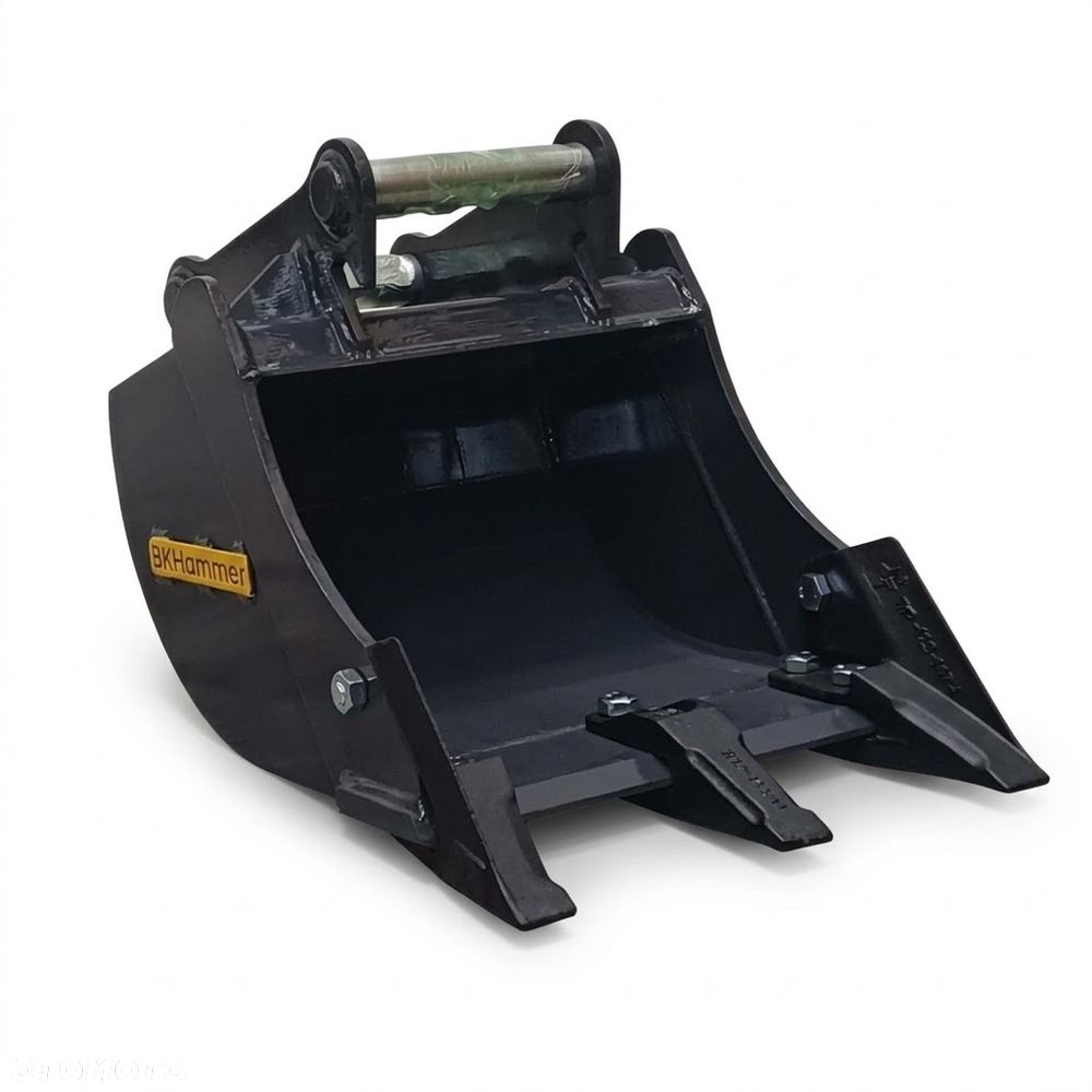 Łyżka Kopiąca do Minikoparki 40 cm – Mocowanie MS01 SIMLOCK BK-Hammer Zestaw ( Łyżka + Zęby)