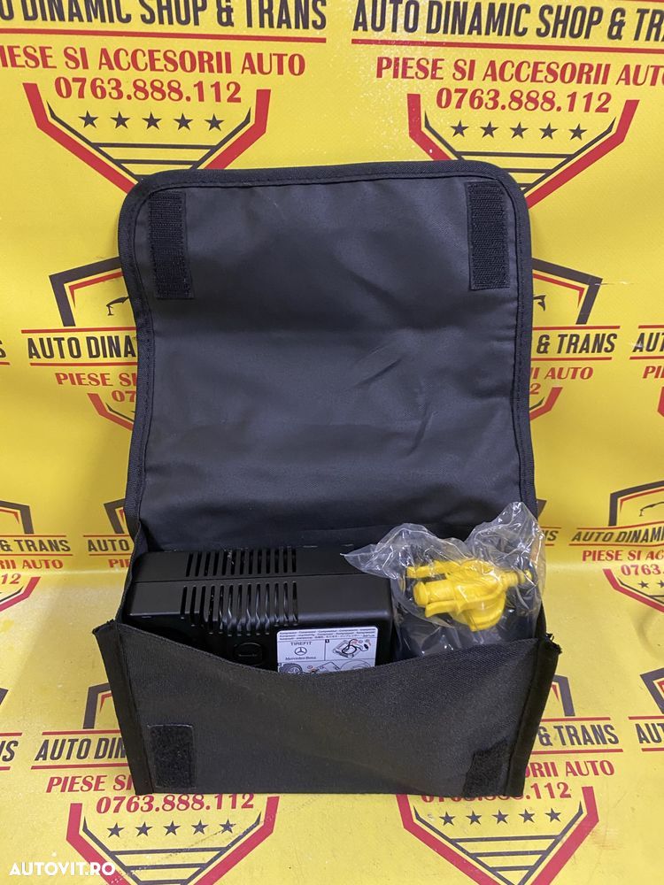 Compresor aer mașină auto umflat roti kit pana OEM SUV Mercedes 240 W - 4