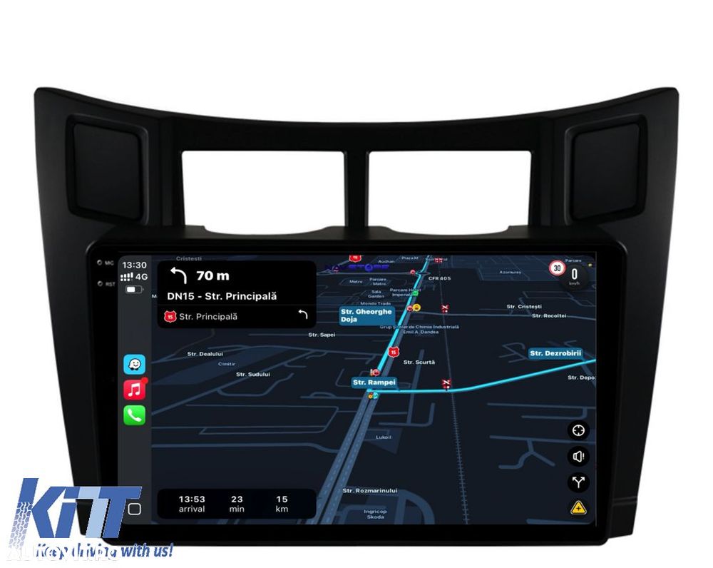 Navigatie Dedicata Toyota Yaris (2005-2011), 9Inch, 8Gb Ram, 256Gb Sto - 3