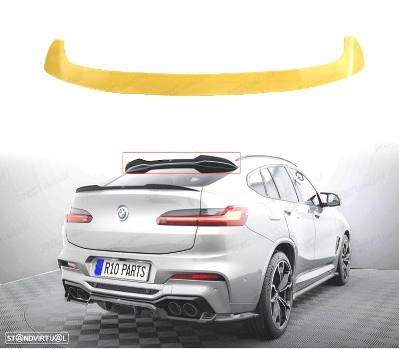 SPOILER DE TETO BMW X4 G02 18- LOOK M - 1