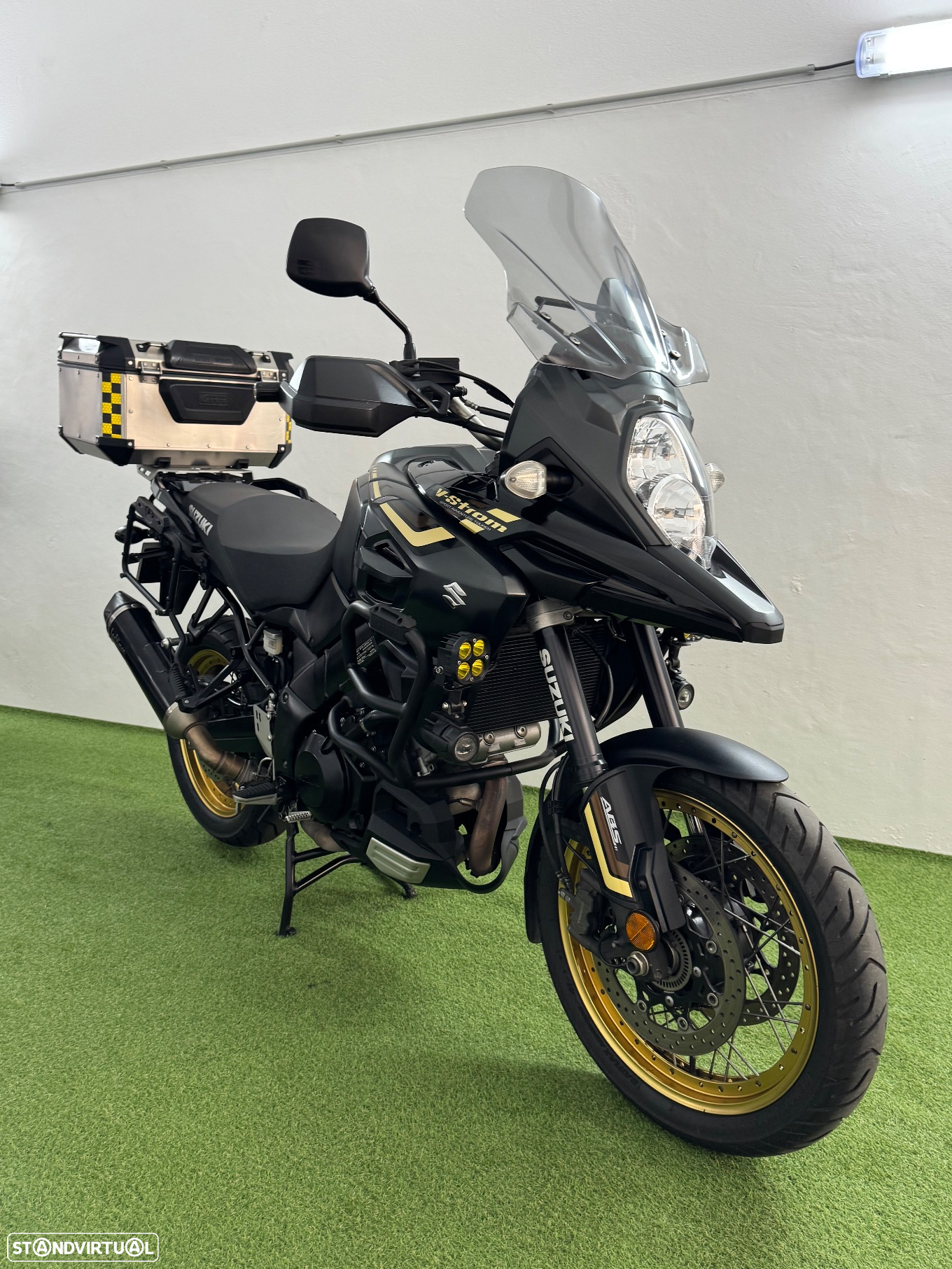 Suzuki DL VSTRON 1050 mota em excelente estado 3 anos de garantia full extras - 7