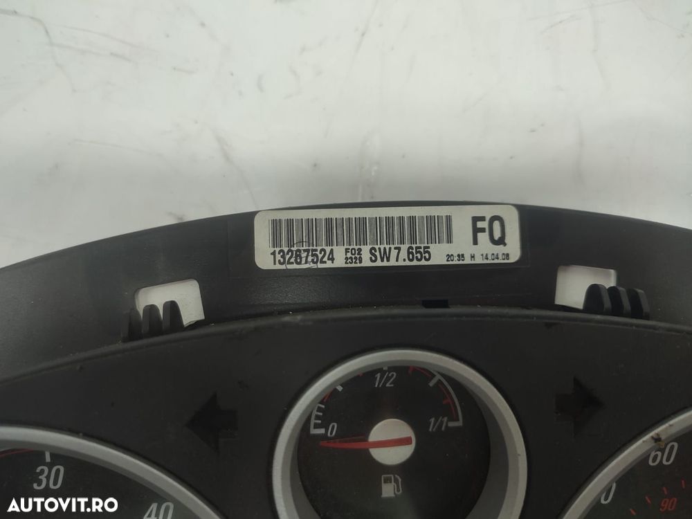 Ceasuri bord 13267524 Vauxhall Zafira B [2005 - 2008] 1.9 cdti Z19DTH - 3