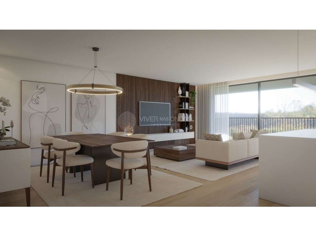 Oferta da escritura. Apartamento T4 novo, com 2 lugares de parqueam... - Grande imagem: 5/11