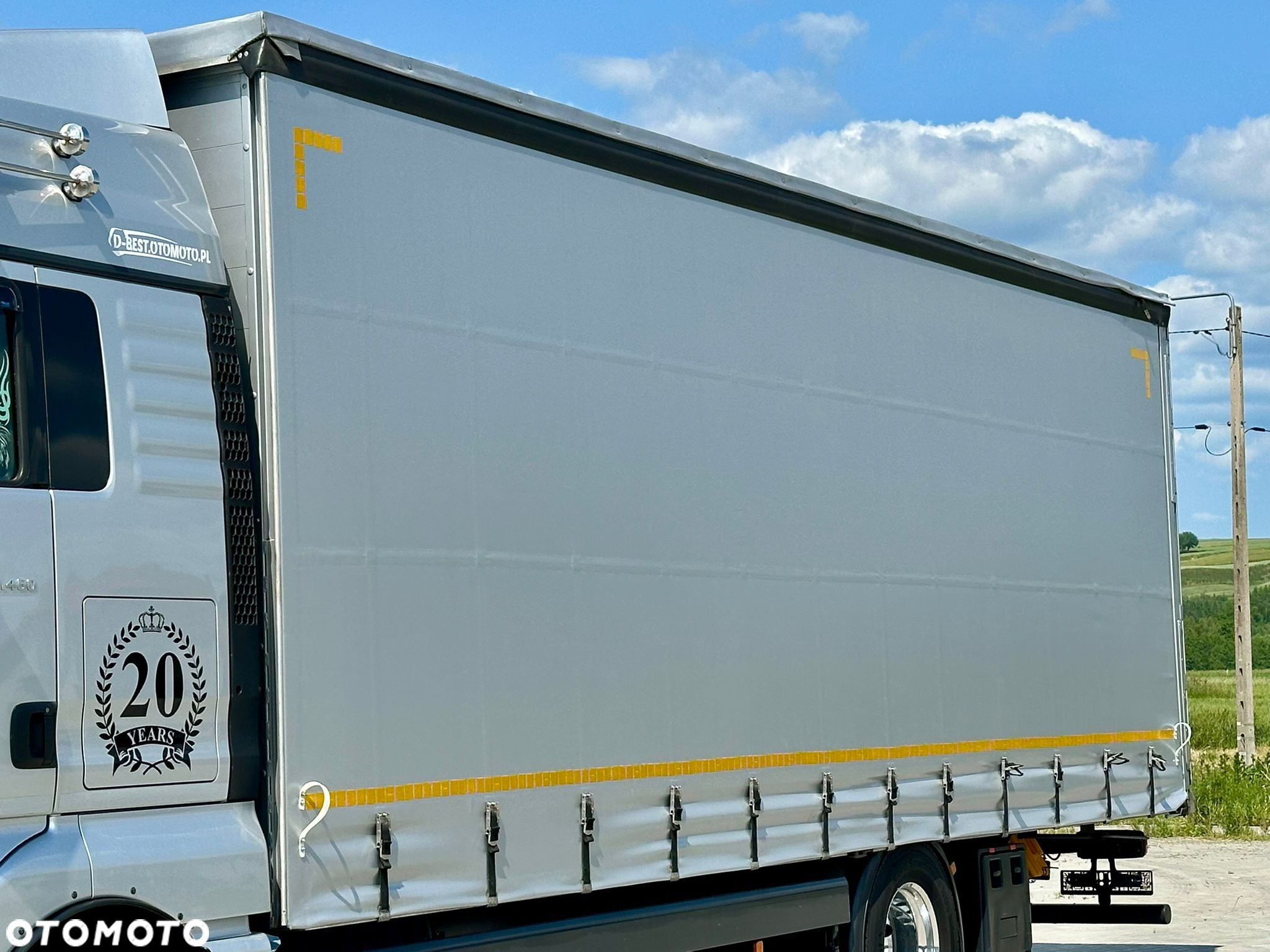 MAN TGX 18.460 / FIRANKA / 20 EUROPALET / ALUSY / SKÓRY / 260 TYS KM / 2019 ROK / Z NIEMIEC - 19