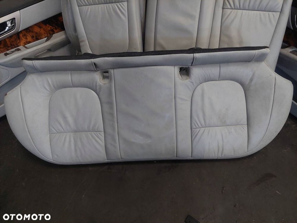 KOMPLET FOTELI LEWY PRAWY PRZÓD + KANAPA TYŁ + BOCZKI JAGUAR XF X250 - 4
