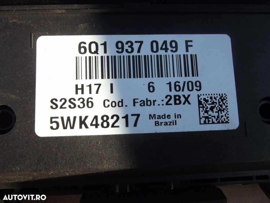 Modul confort VW Fox Polo 9N Skoda Fabia 2 dezmembrez VW Fox 1.4 - 2