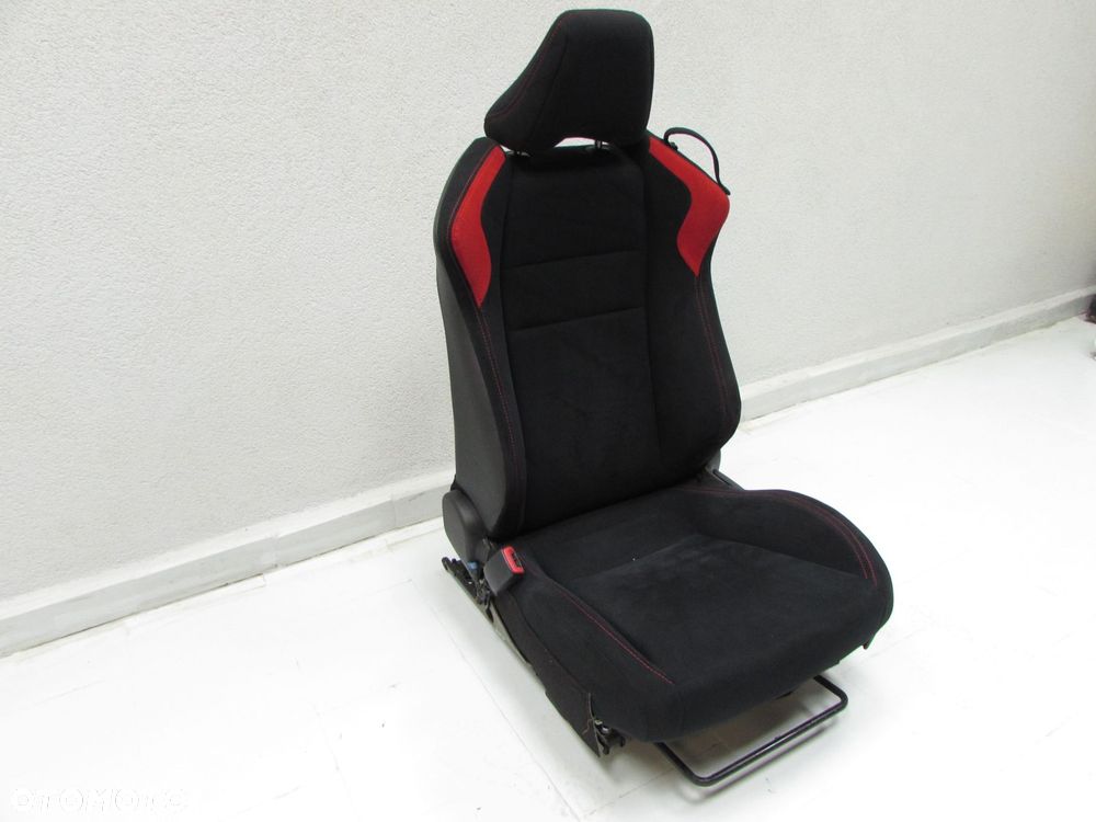 SUBARU BRZ TOYOTA GT86 12-21 FOTEL SIEDZENIE LEWY PRZOD KIEROWCY SKORA ALCANTARA PODGRZEWANY - 3
