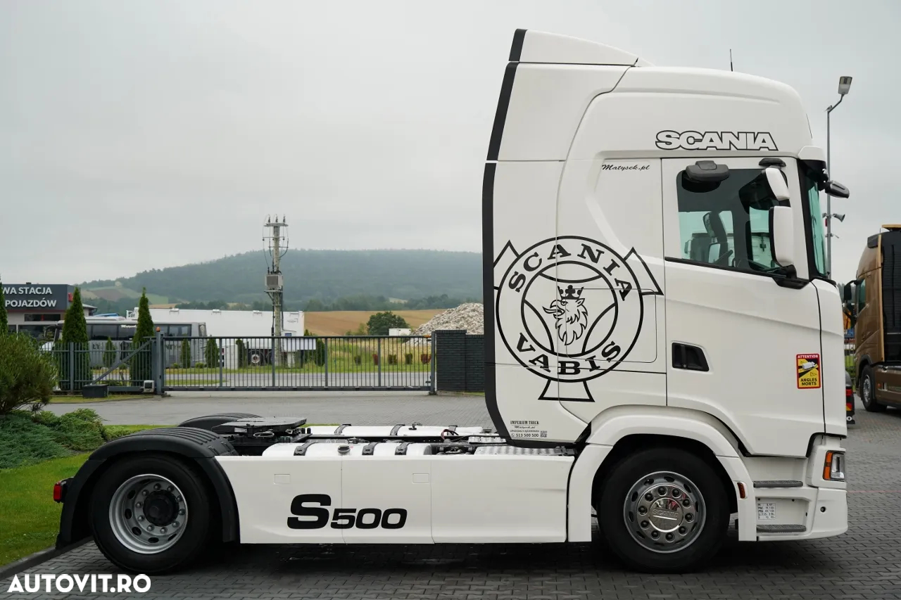 Scania S 500 / MEGA / RETARDER / PLATĂ JOSĂ / CONTRACT DE SERVICE POST-SERVICE / IMPORTAT - 8
