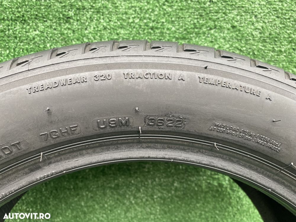Set 2 anvelope vară Bridgestone Turanza T005 205 55 17 MODot3622 3,8mm - 4