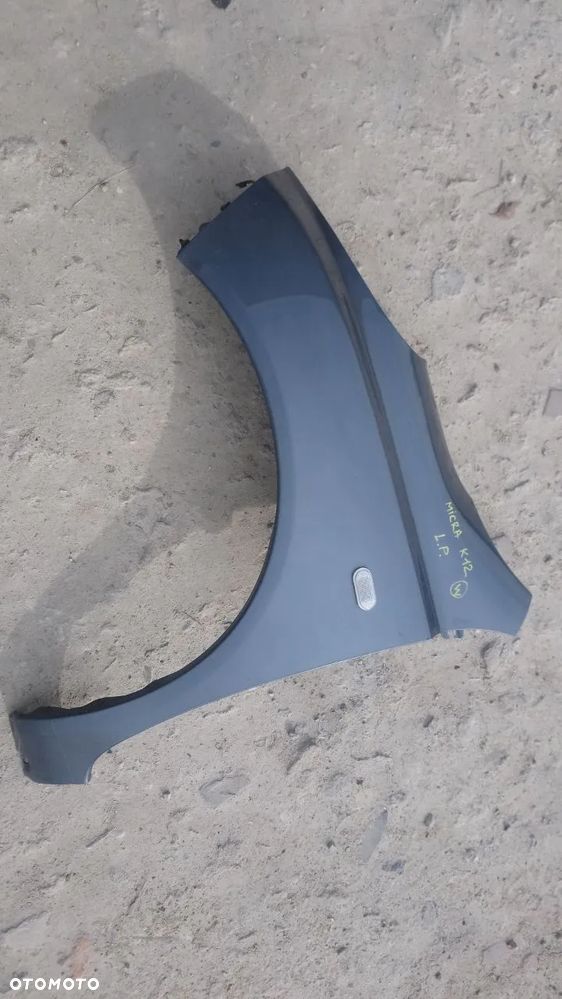 ZDERZAK PRZÓD PRZEDNI NISSAN MICRA K12 62090AX600 BIAŁY CZERWONY SREBRNY - 20