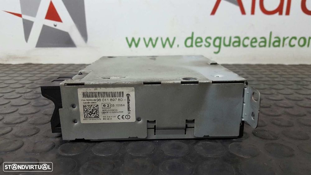 SISTEMA AUDIO / RADIO CD CITROEN C4 LIM. BUSINESS - 3