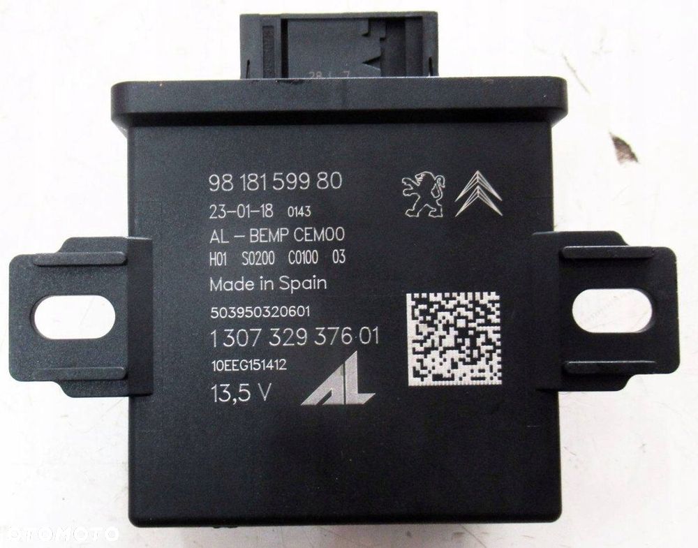 CITROEN C4 II GRAND PICASSO MODUŁ STEROWNIK 9818159980 - 2