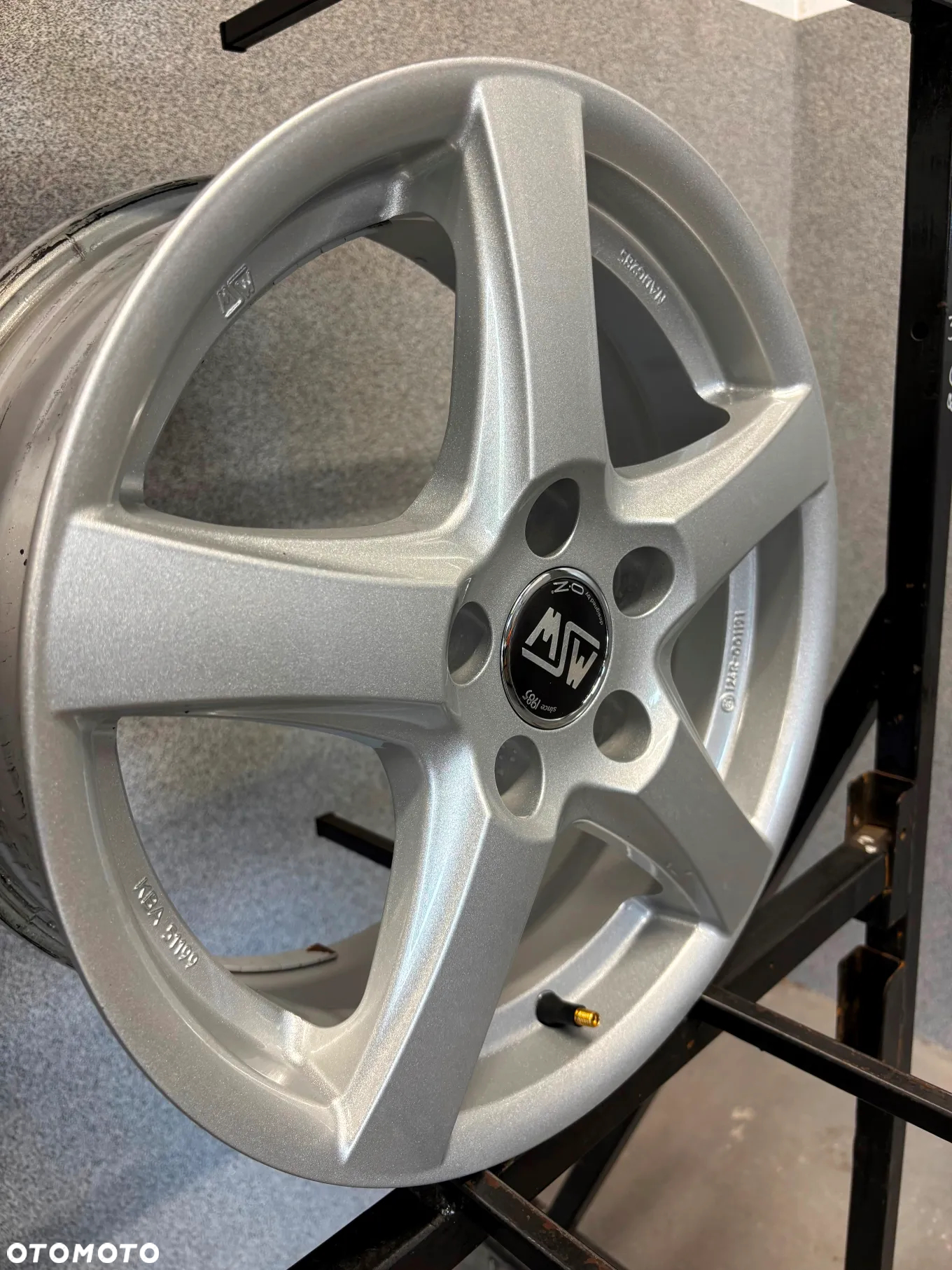 4 FELGI ALU. AUDI A4, VW ARTEON, NEW BEETLE, PASSAT B6,B7,B8,CADDY,TOURAN,SKODA OCTAVIA 2,3 16'' 6,5J ET41 GESIGNED by O.Z.  MSW 78 - 12