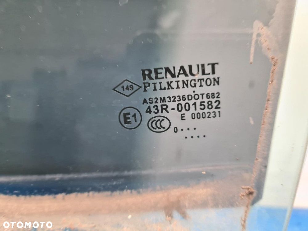 RENAULT LAGUNA III KOMBI SZYBA DRZWI TYŁ LEWA - 2