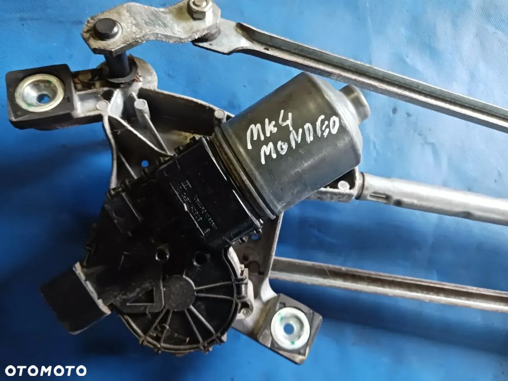 Mechanizm wycieraczek silniczek Ford Mondeo MK4 szyby czołowej Bosch 3397021018 ramiona 7S71-17504-AB - 2