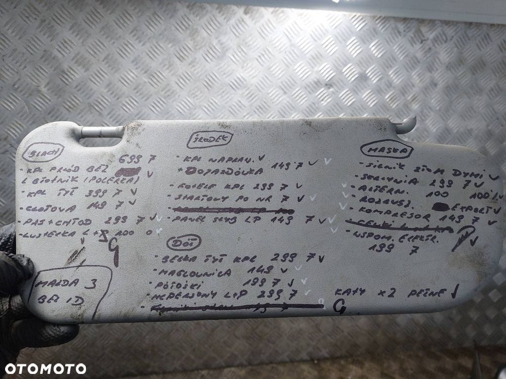 PAS PRZEDNI WZMOCNIENIE + CHŁODNICE MAZDA 3 I BK LIFT 2.0 16V 3M5H-8C607-XA - 1