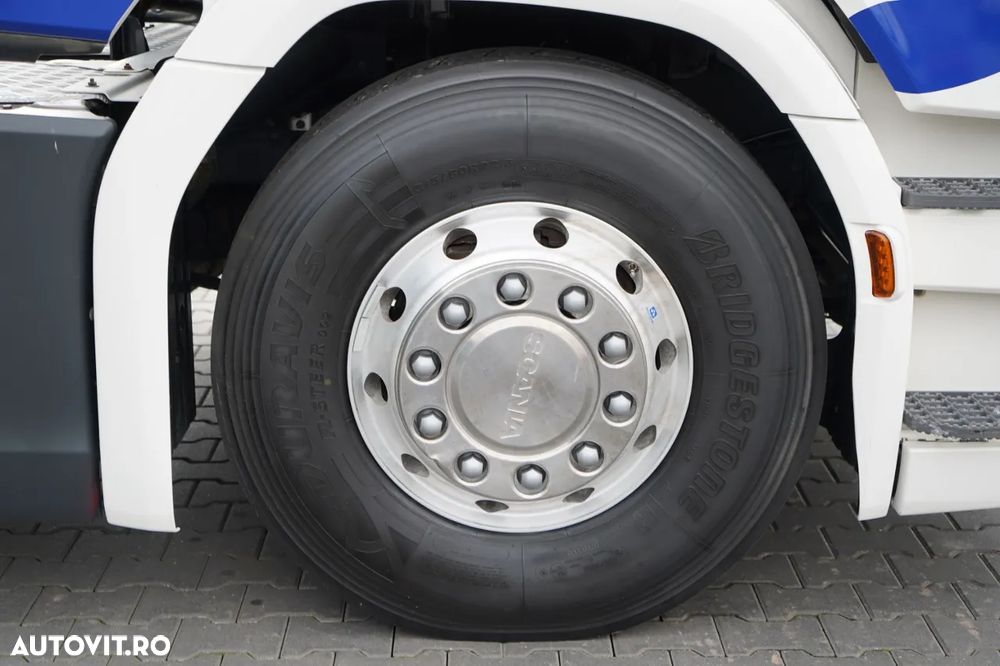 Scania R 450 / RETARDER / CABINĂ JOSĂ / SISTEM HIDRAULIC / I-PARK COOL / COMPLET AIRMATIC / JANTE DIN ALIAJ - 19